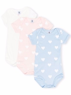 Petit Bateau боди из органического хлопка с принтом