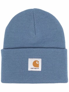 Carhartt WIP шапка бини с нашивкой-логотипом