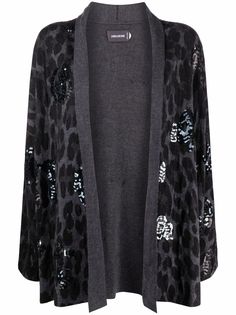 Zadig&Voltaire кардиган Maya с леопардовым принтом