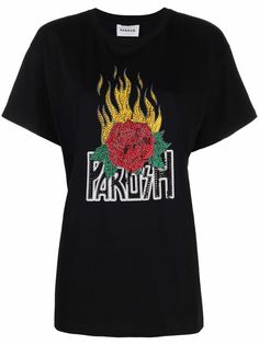P.A.R.O.S.H. футболка с логотипом