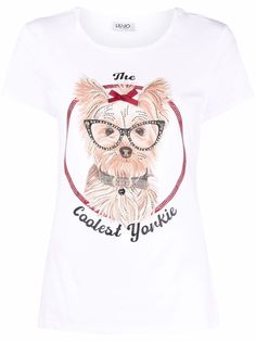 LIU JO футболка The Coolest Yorkie