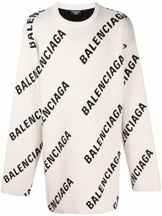 Balenciaga джемпер с логотипом