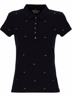 Tommy Hilfiger рубашка поло с вышивкой