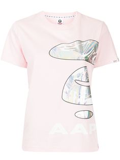 AAPE BY *A BATHING APE® футболка с графичным принтом