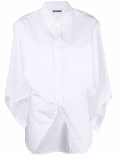 Balenciaga рубашка с драпировкой