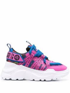 Versace Jeans Couture массивные кроссовки с логотипом