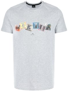 PS Paul Smith футболка в технике пэчворк