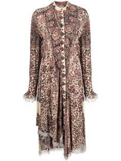 JW Anderson EMBELLISHED ASYMMETRIC SHIRT DRESS