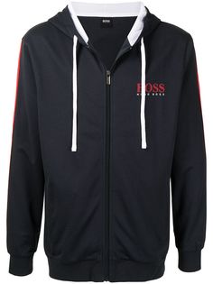 BOSS худи с вышитым логотипом