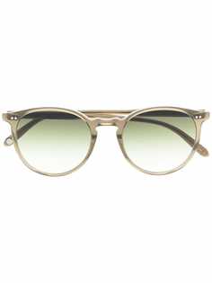 Garrett Leight солнцезащитные очки в круглой оправе