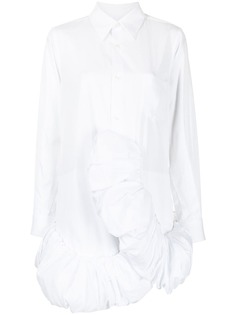 Comme Des Garçons асимметричная рубашка с оборками