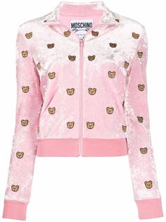 Moschino куртка Teddy Bear на молнии