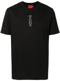 HUGO футболка с логотипом