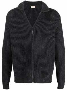 Massimo Alba ribbed-knit zipped jumper