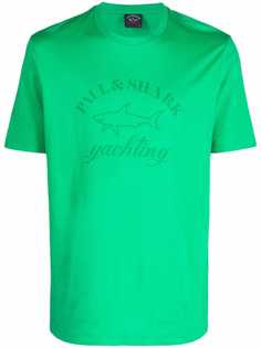 Paul & Shark logo-print cotton T-shirt