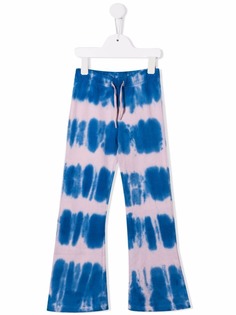 Molo tie-dye flared track trousers