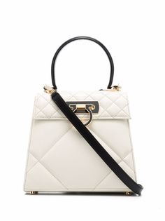 Salvatore Ferragamo стеганая сумка-тоут