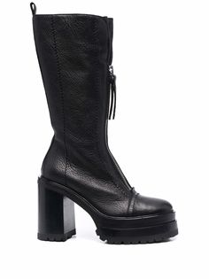AGL platform mid-calf boots