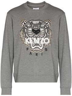 Kenzo KENZO TIGER CHST LG CRW SWT GRY