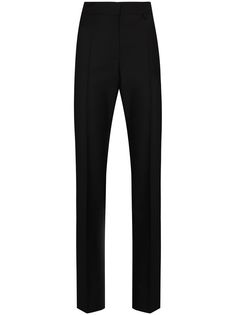 Givenchy брюки с завышенной талией и складками