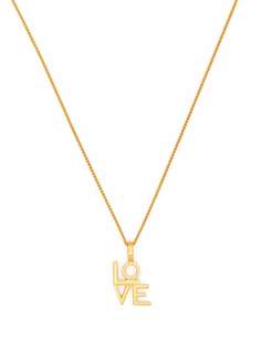 Saint Laurent Love charm necklace