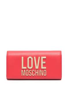 Love Moschino logo-plaque wallet