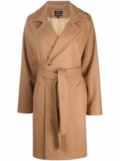 A.P.C. tied-waist coat