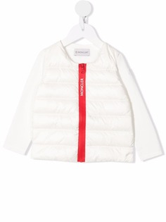 Moncler padded zip-up top