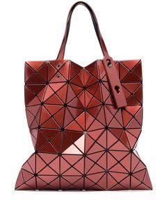 Issey Miyake medium geometric-panelled tote bag