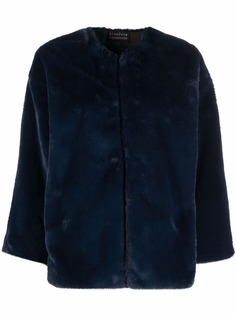 Gianluca Capannolo faux-fur concealed jacket