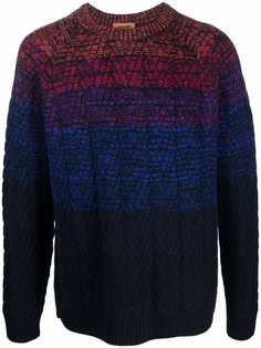 Missoni two-tone wool jumper