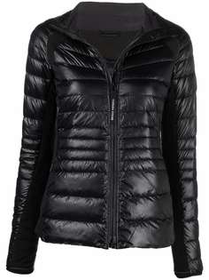 Canada Goose fitted quilted short padded jacket