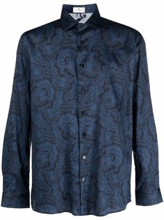 ETRO paisley-print cotton shirt