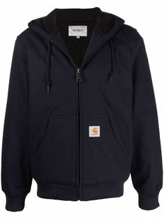 Carhartt WIP logo patch hooded jacket