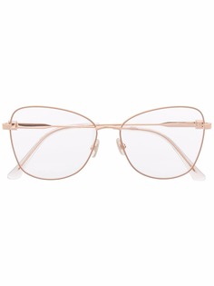 Jimmy Choo Eyewear очки в оправе кошачий глаз