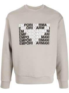 Emporio Armani толстовка с логотипом