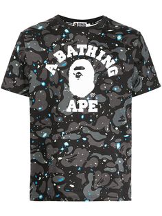 A BATHING APE® футболка Space Camo с логотипом