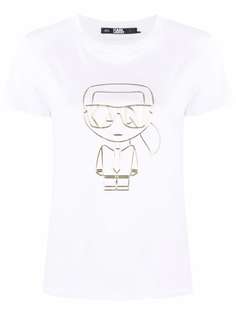 Karl Lagerfeld футболка Ikonik Art Deco