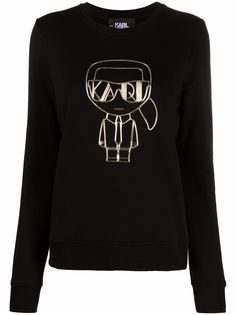 Karl Lagerfeld толстовка Ikonic с логотипом