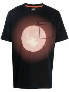 PS Paul Smith футболка с принтом Moon