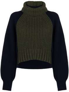 sacai трикотажный джемпер