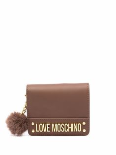 Love Moschino кошелек с помпоном
