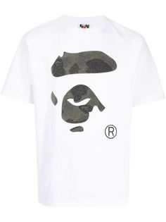 A BATHING APE® футболка с камуфляжным принтом