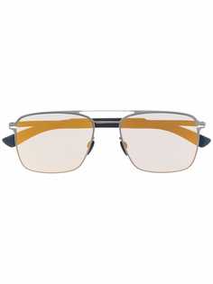 Mykita солнцезащитные очки в прямоугольной оправе
