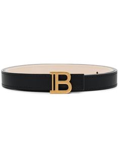 Balmain ремень с пряжкой-логотипом