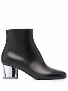 Salvatore Ferragamo ботильоны на блочном каблуке