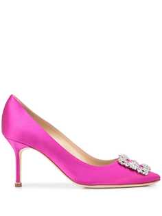 Manolo Blahnik туфли с кристаллами