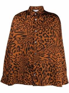 Etudes рубашка Illusion Leopard