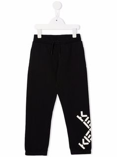 Kenzo Kids спортивные брюки с логотипом