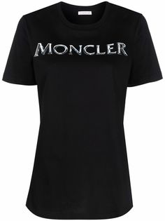 Moncler футболка с логотипом